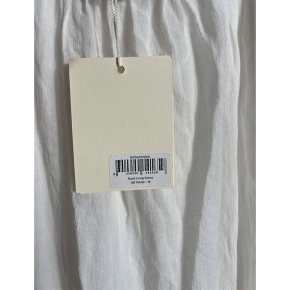 New Magali Pascal Embroidered Lace Midi Dress Size Medium Off White - Picture 7 of 7